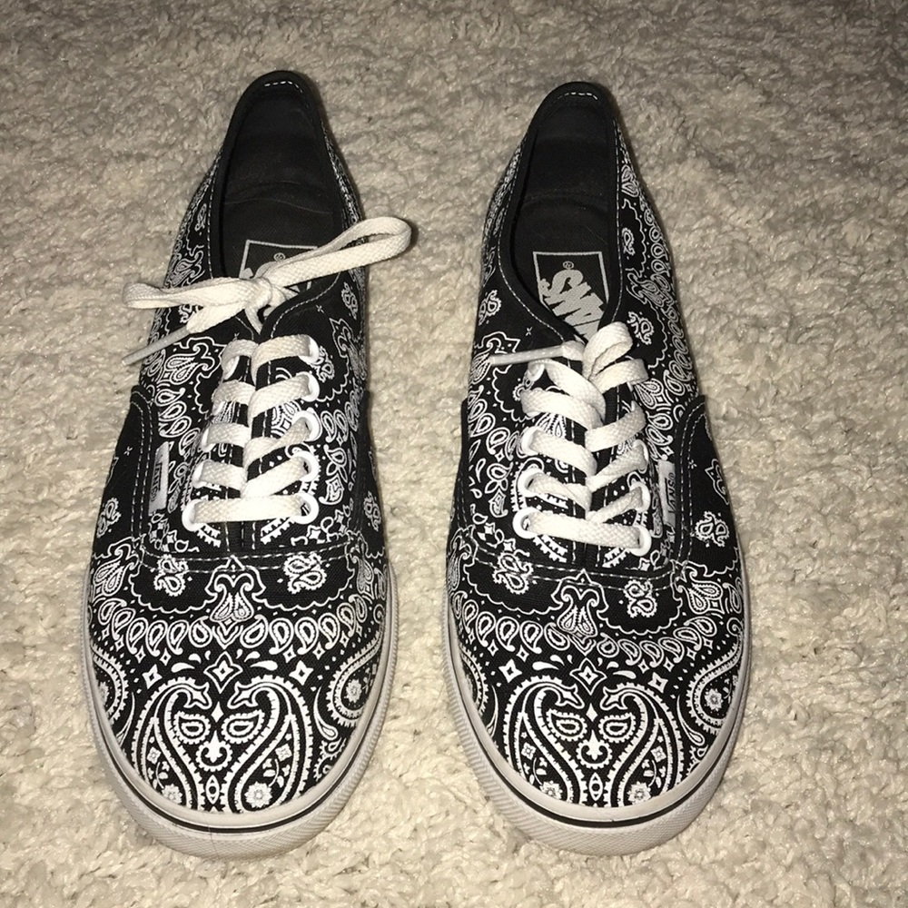 Bandana Print Vans